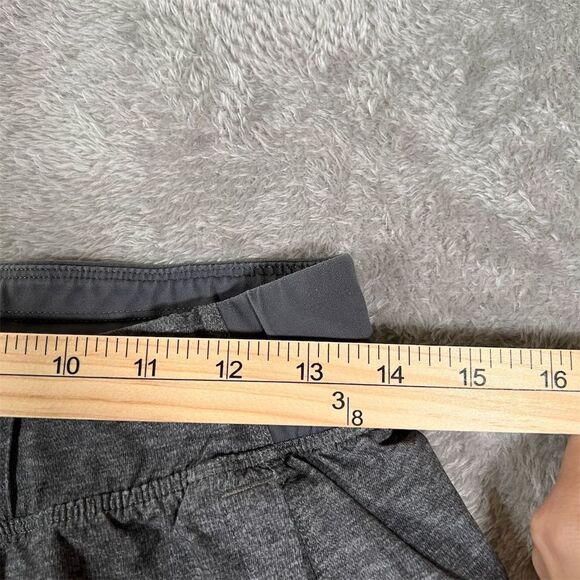Lululemon Men's Gray Athletic Shorts Size S Lined Elastic Waist Casual See Note - Picture 9 of 13